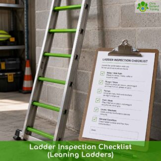 Ladder Inspection Checklist from Garland Training