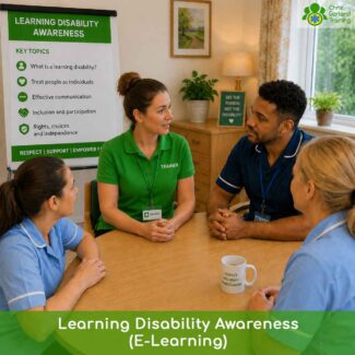 CPD-approved online learning disability awareness course. Covers types and causes of learning disabilities, how they affect individuals, the person-centred approach, legal framework and safeguarding.